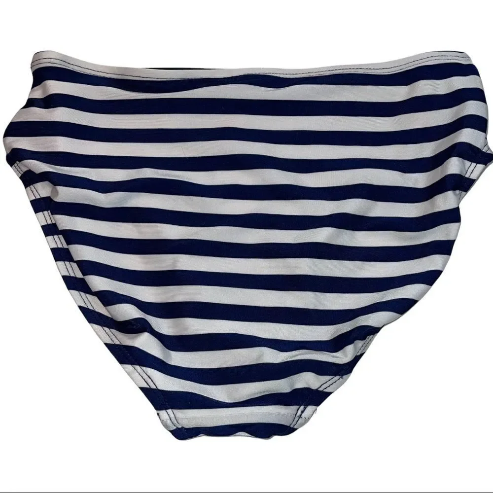 4/$25 - Cat & Jack Navy & White Stripe Bathing Suit Bottom‎